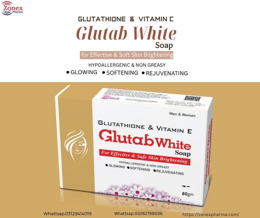 Glutab White Soap
