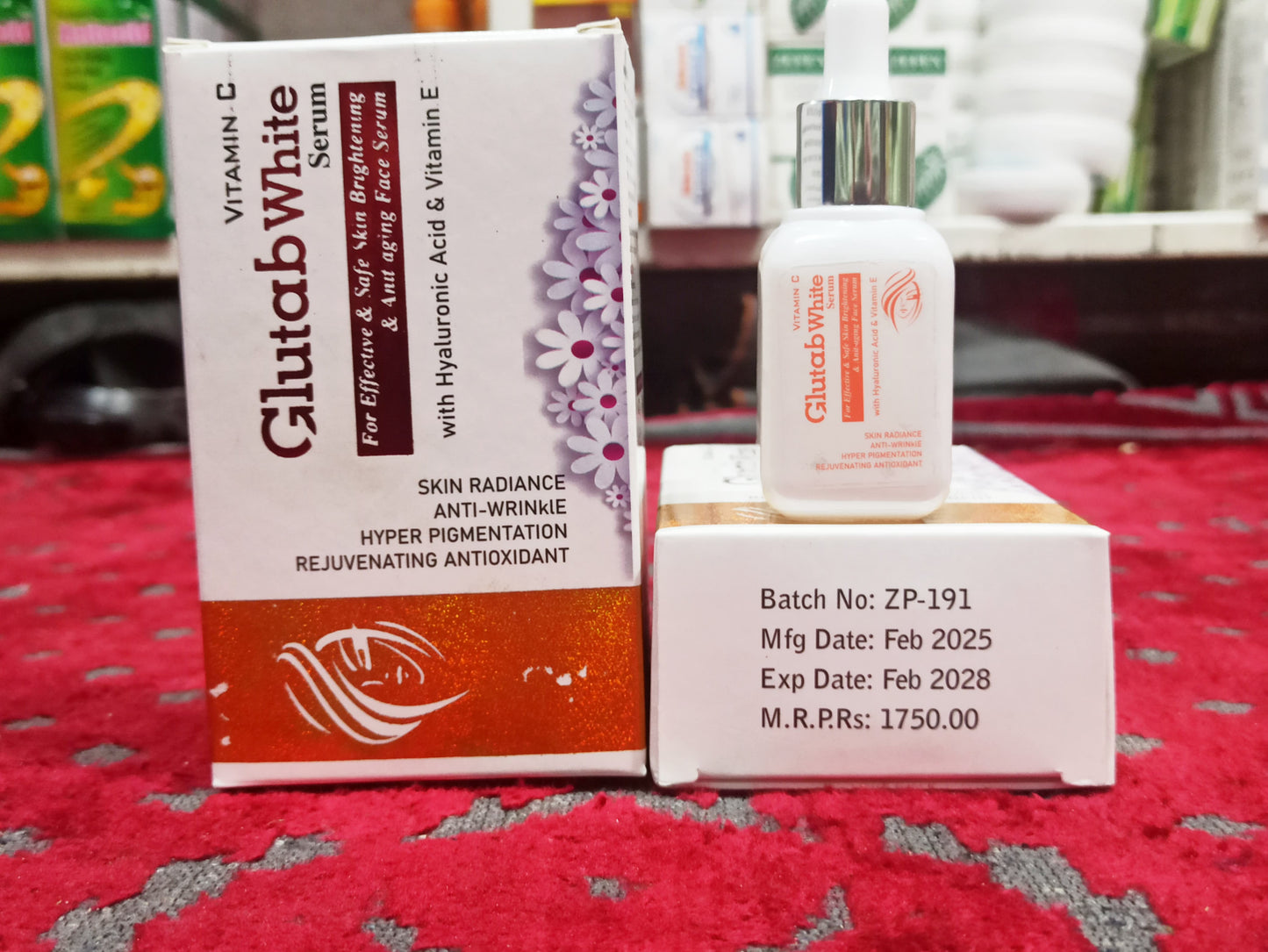 Gluta White Serum For Face Whitening & Brightening